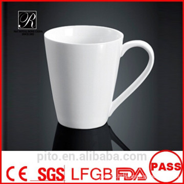 Taza de la porcelana de la fábrica de la porcelana de P &amp; T, tazas blancas puras